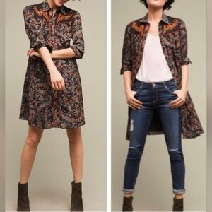 Anthropologie Holding Horses Escalante Dress Size 0